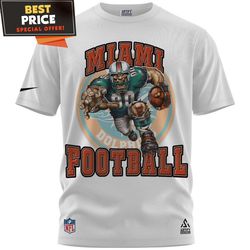Miami Dolphins Retro Mascot Nfl Dophins Player Tshirt, Unique Miami Dolphins Gifts undefined Best Personalized Gift undefined Unique Gifts
