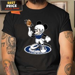 Dallas Cowboys Mickey Cheerful Football T Shirt, Unique Dallas Cowboys Gifts undefined Best Personalized Gift undefined Unique Gifts Idea