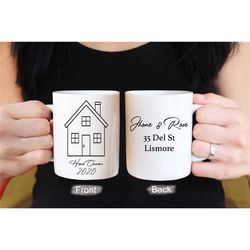 Home Owners Mug, New Home Owners Gift,new Home Owners, New House Gift, Housewarming Gift, Personalised Home Gift