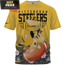 Nfl Pittsburgh Steelers Pikachu Football Shirt, Unique Steeler Gifts undefined Best Personalized Gift undefined Unique Gifts Idea