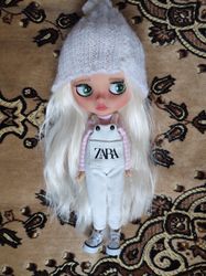 Blythe Doll Custom OOAK TBL Long Hair Princess Doll Gift for Girl Collectible Doll