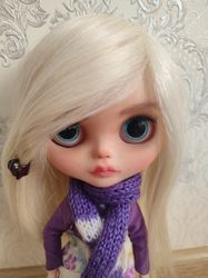 Blythe Doll Custom OOAK TBL Long Hair Princess Doll Gift for Girl Collectible Doll