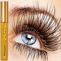 nourishing eyelash & eyebrow enhancer serum, natural ingredients for longer, fuller, thicker lashes & brows