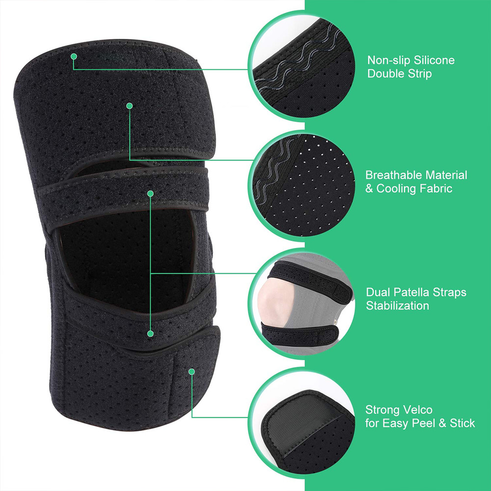Durable power knee pads for heavy lifting