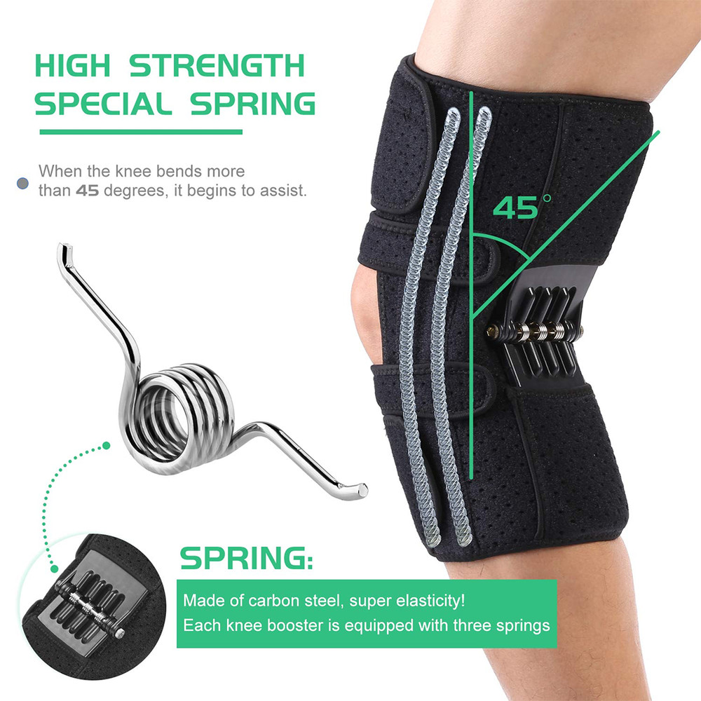 Lightweight knee stabilizer for sports enthusiasts