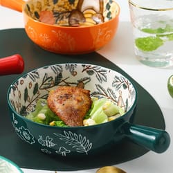 single handle baking bowl