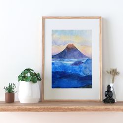 Abstract paintings • Rolling mountain tops , Wall Art, mountains