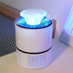 mosquito and flies killer trap lamp – safe, portable insect control for home & garden – great gift