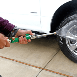 hydrojet high-pressure washer