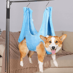 pet grooming hammock – comfortable dog hammock for nail trimming, washing, and easy grooming