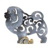 blue Chow chow statuette