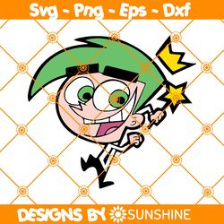 Cosmo Svg, The Fairly OddParents SVG, Cartoon Kids Svg, File for Cricut