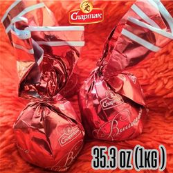 Chocolate candies "Cherry" 1000 g / 35.3 oz Cherry is poured over liqueurs in chocolate Premium Candies "SPARTAK"