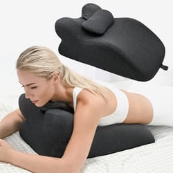 ergonomic prone sleeping pillow for phone use and reading multifunctional lying bed support pillow