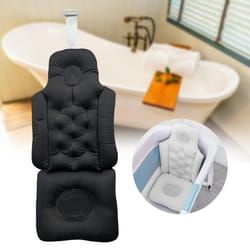 luxury full body bath pillow filling, ergonomic spa bath pillow, soft waterproof cushion with back & neck support