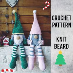 Crochet gnomes pattern amigurumi Eng PDF