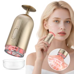 ems facial massager, led light therapy sonic, skin tightening beauty device