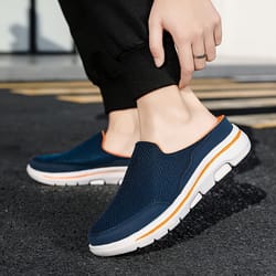 plus size unisex hollow out clogs - comfy non slip casual breathable mule shoes for men's & women
