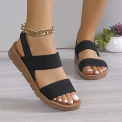 summer chic womens flat sandals