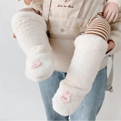 thick warm long socks for toddler, winter baby socks, anti-slip floor socks