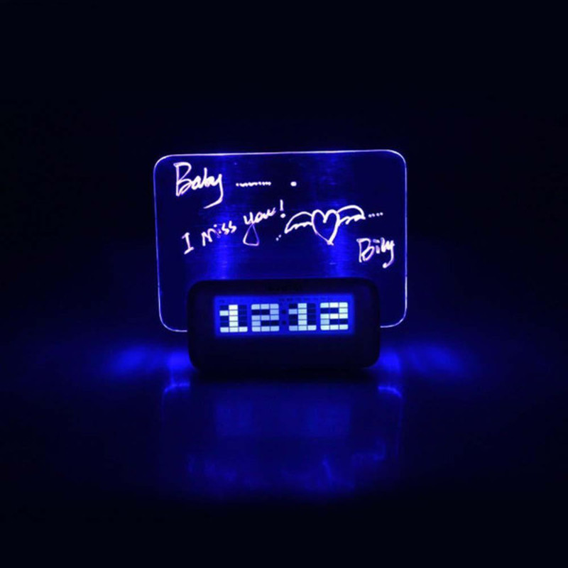 Digital Alarm Clock with Message Board3