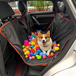 durable premium oxford cloth dog car seat cover waterproof scratchproof pet hammock cushion protector for cars trucks