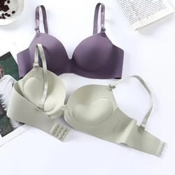breathable women seamless bra, sexy push up bralette, wireless fashion lingerie for girls
