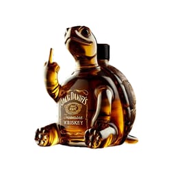 middle finger whiskey glass decanter, duck turtle dog, glass whiskey bottle statue decoration for home bar office