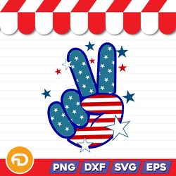 Victory America SVG, PNG, EPS, DXF Digital Download