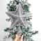 Glitter Gold Hollow Star Tree Topper, Christmas Tree Top, Elegant Xmas Party Decoration for Home, Perfect New Year Gift