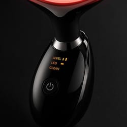 neck face lifting massager, skin tighten device led, anti wrinkle, double chin treatment, skin rejuvenation