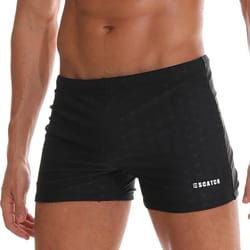 mens fashion swim trunks with pad summer beach surfing swimwear comfortable boxer shorts for swimming
