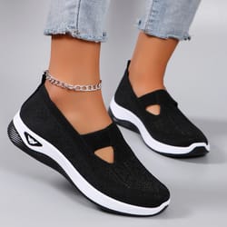 spring new women's sports shoes, fashionable, breathable, lightweight, non-slip, wear-resistant, casual sports shoes