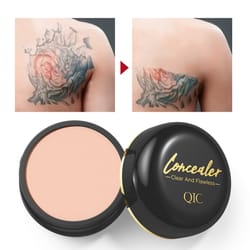 waterproof full coverage concealer for tattoos, scars - natural finish foundation for all skin tones & types