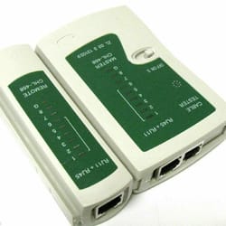ethernet cable tester tool for cat5 & cat6 reliable network testing for lan cables