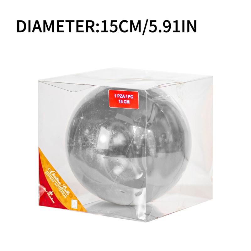 Christmas Ball Decorations Red, Decorative Ornaments for Hotels and Shopping Malls,Vibrant Christmas Colorful Ball Decor