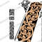 Colt 1911 Competition Scroll ArtworkFireamrs Laser Engraving Vector Design 1