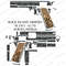 Laser Engraving Vector Rock Island Armory M 1911 A1 FS Scroll Design 0