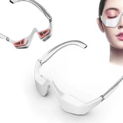 3d red light ems eye massager eyecare glasses