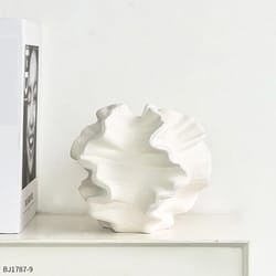 nordic minimalist ceramic coral mirage vase