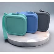 Vintage Silicone Coin Purse Travel Organizer For Earphones And Change 0