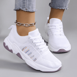 womens breathable lightweight sports shoes casual nonslip sneakers