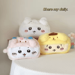 cute plush pencil case for girls and students
