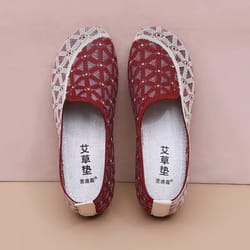 women's slip on walking shoes lightweight soft sole non slip casual flats