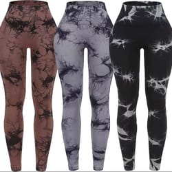 women's seamless high waist yoga pants – push up fitness leggings for gym, workout & daily wear