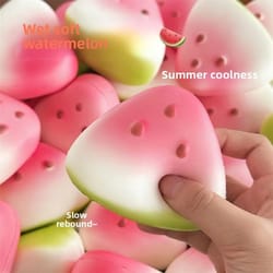 soft watermelon anti-stress squishy toy