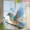 Stained Glass Window Bird Ornament For Home Decor 5