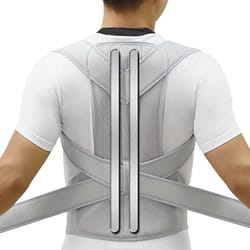 adjustable upper back posture corrector brace