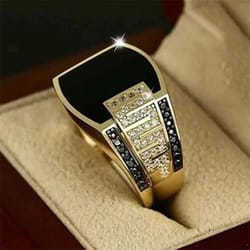 classic mens fashion ring