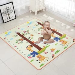large baby play mat for crawling and activity time